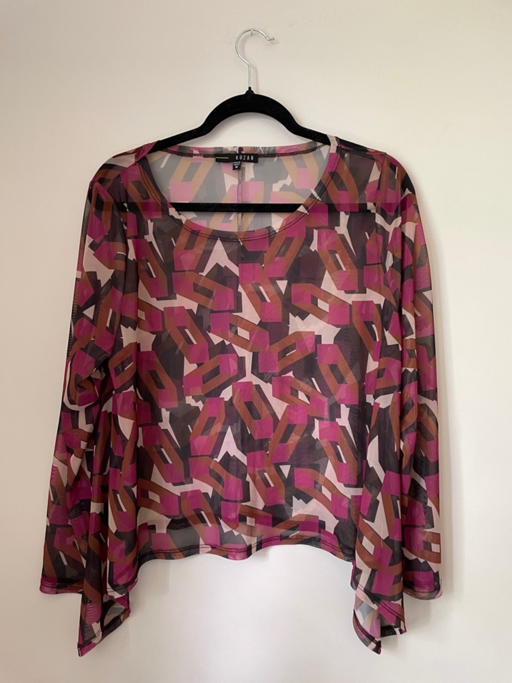 Kozan Mila mesh topper, M, NWOT